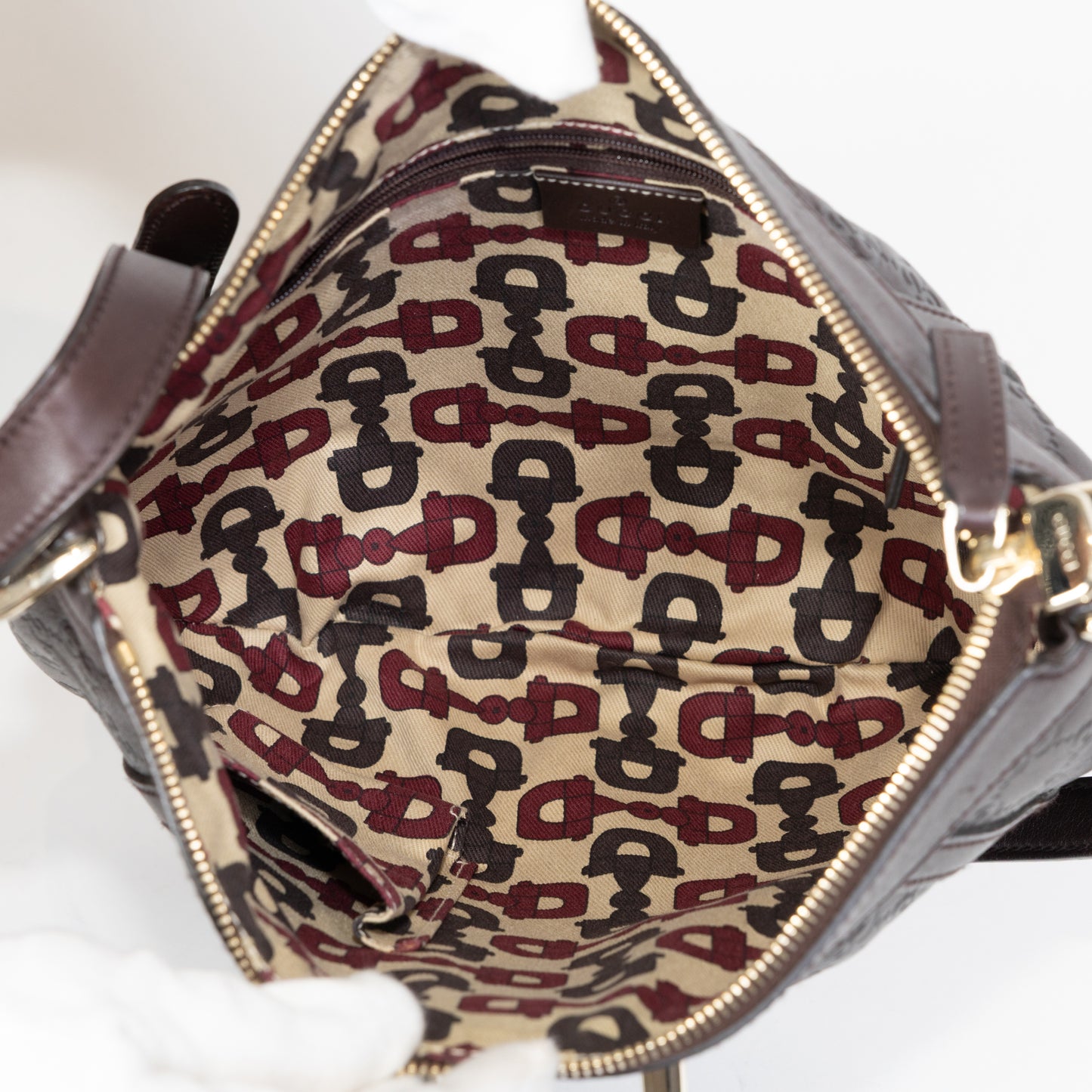 BORSA A TRACOLLA GUCCI GUCCISSIMA ABBEY D RING