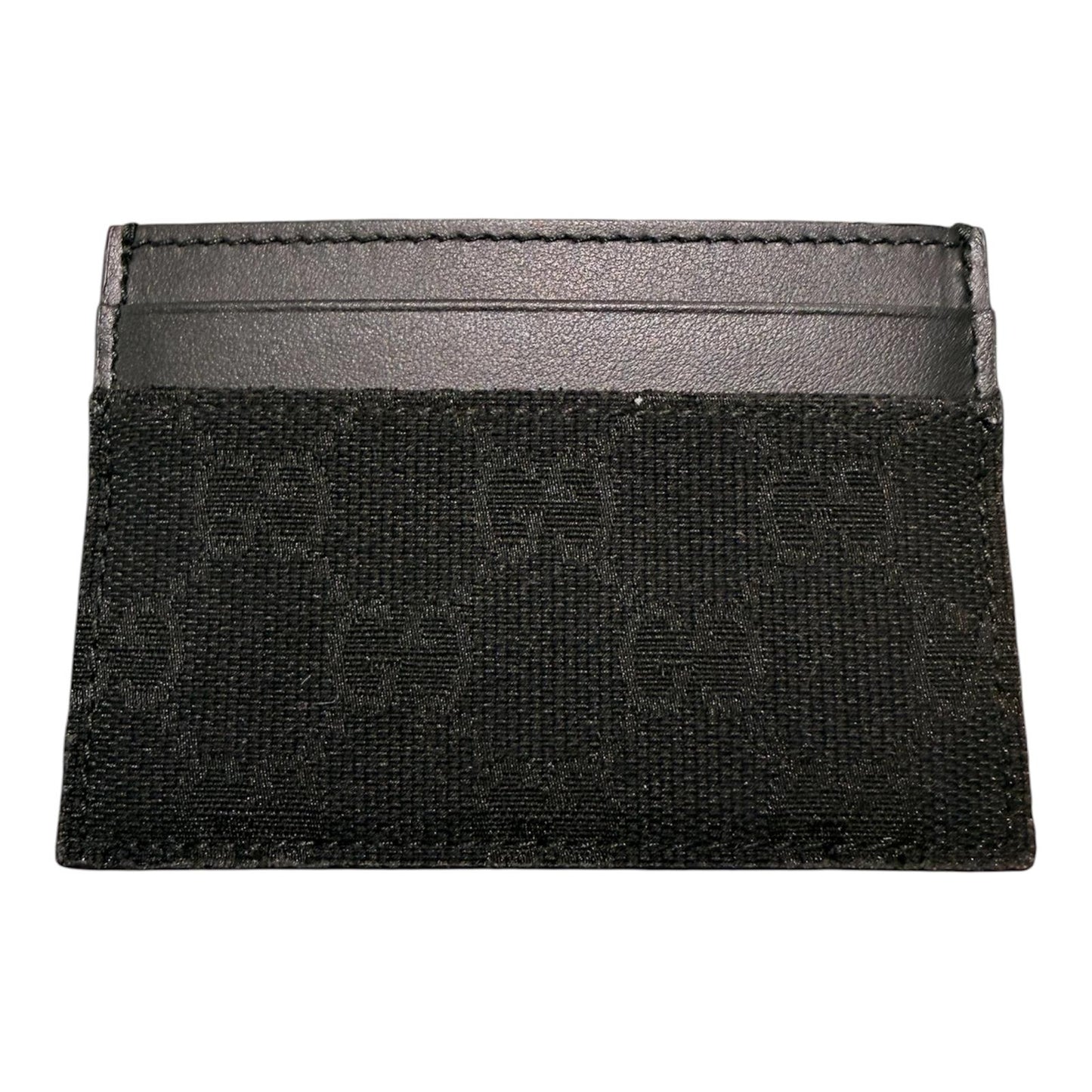 PORTA CARTE GUCCI TESSUTO GG E PELLE