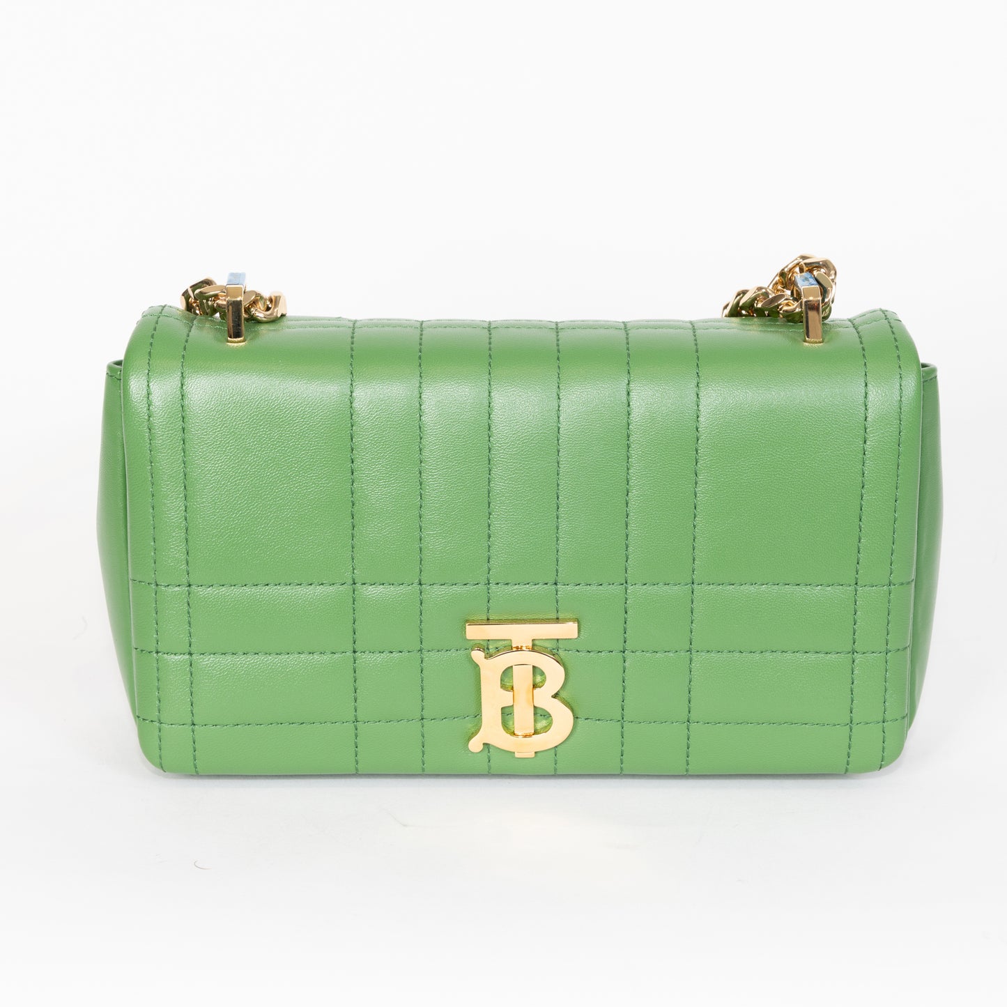 BORSA BURBERRY "LOLA" PELLE VERDE SMERALDO