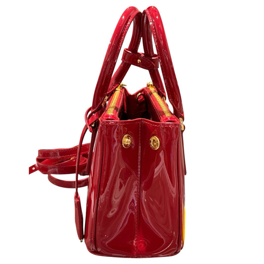 BORSA PRADA GALLERIA MINI IN PELLE VERNICIATA