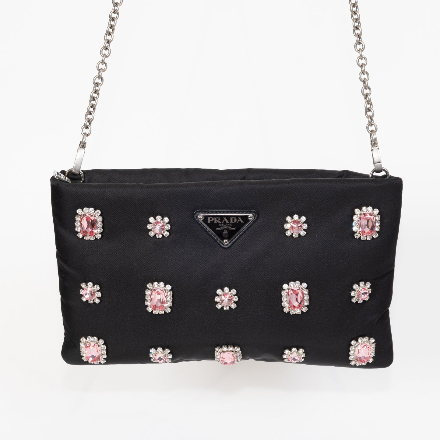 POCHETTE PRADA CRYSTAL EMBELLISHED