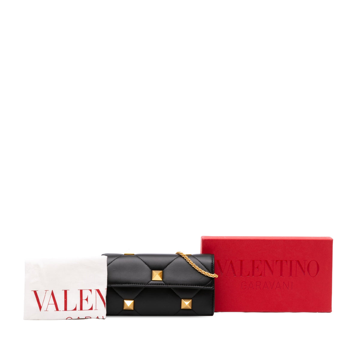 POCHETTE VALENTINO GARAVANI ROMAN STUD