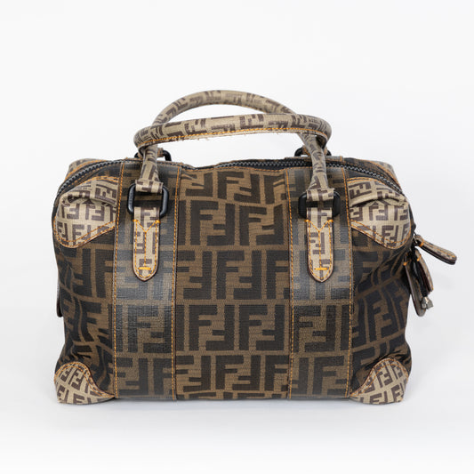 BAULETTO FENDI VINTAGE IN TELA ZUCCA MONOGRAM