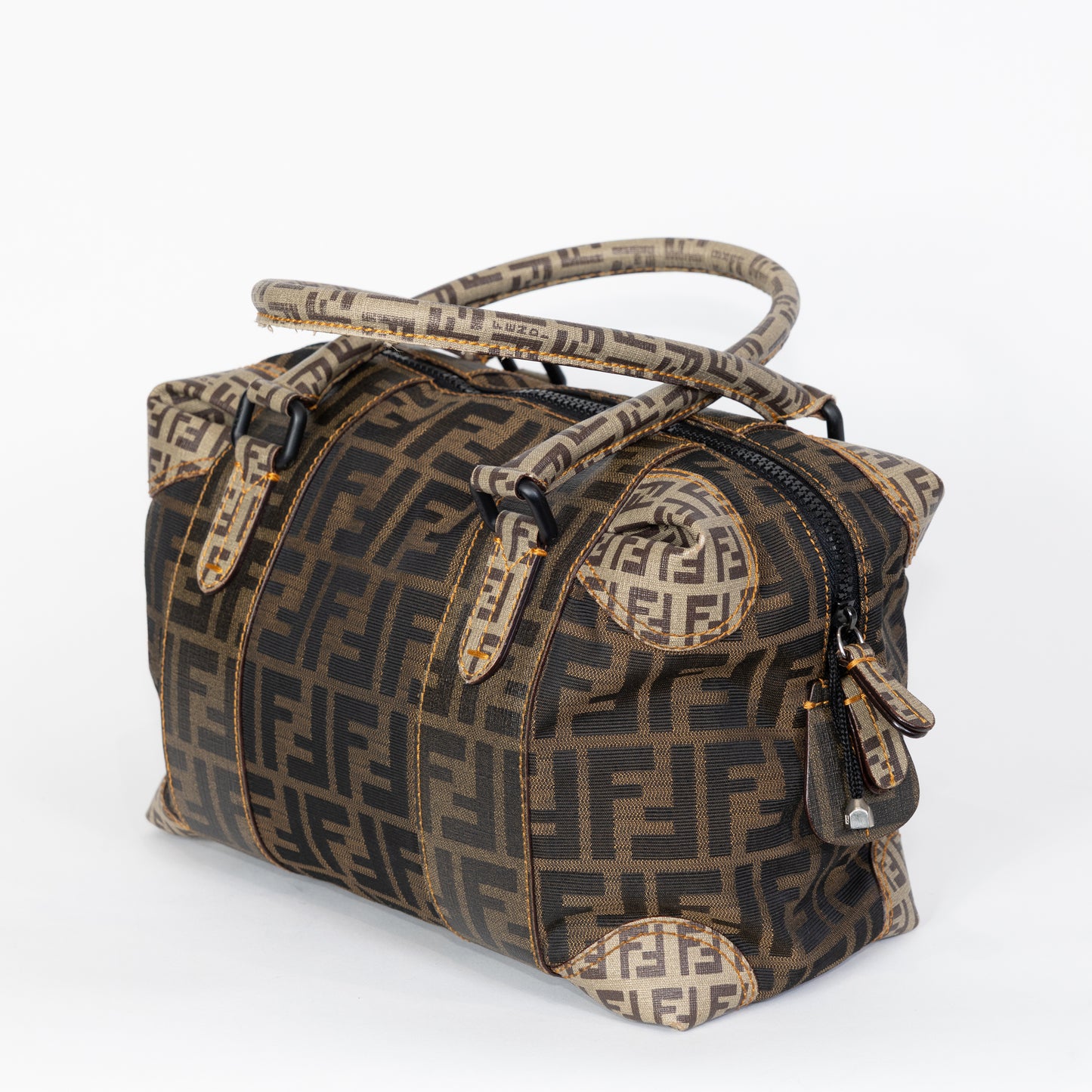 BAULETTO FENDI VINTAGE IN TELA ZUCCA MONOGRAM