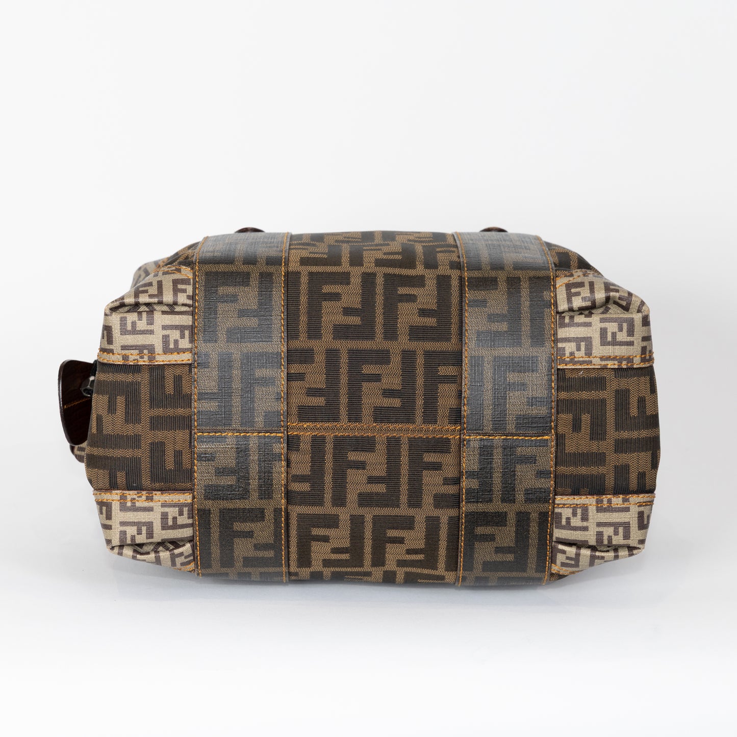 BAULETTO FENDI VINTAGE IN TELA ZUCCA MONOGRAM