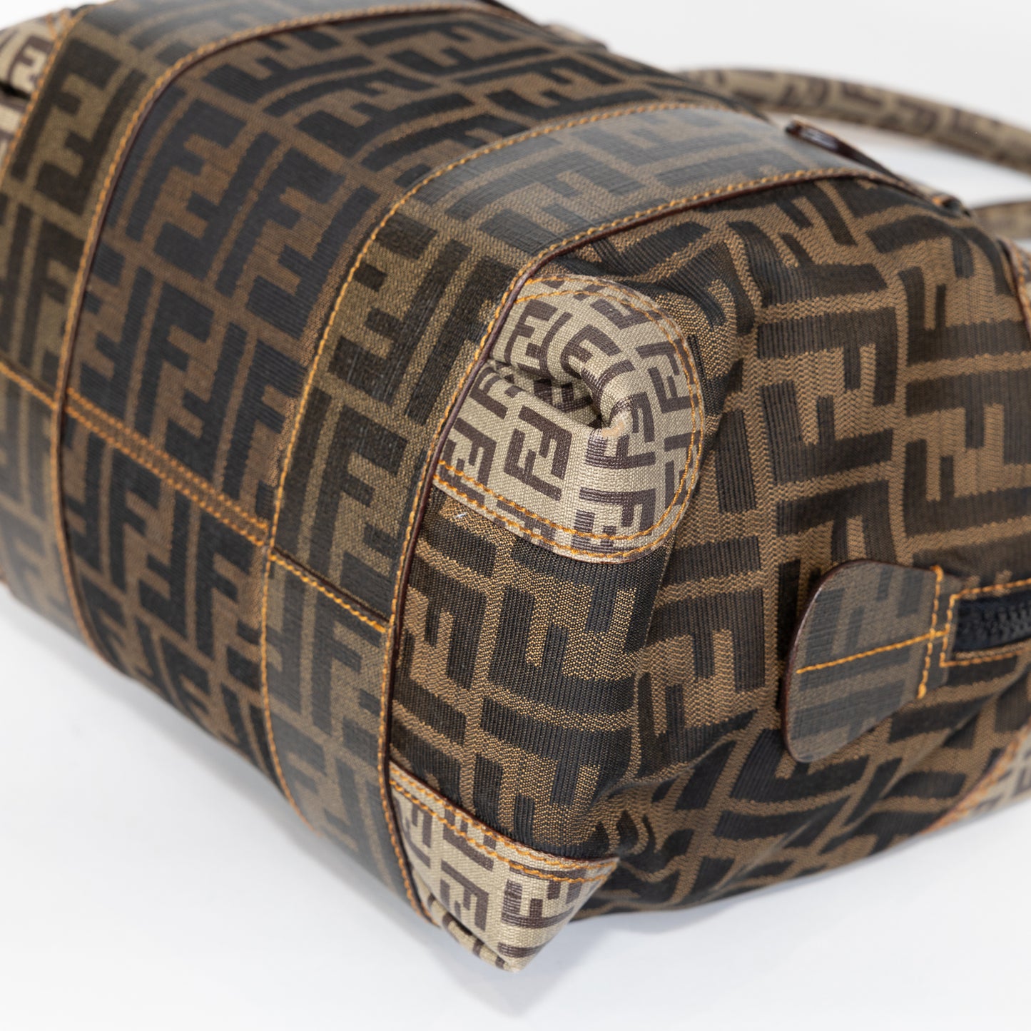 BAULETTO FENDI VINTAGE IN TELA ZUCCA MONOGRAM