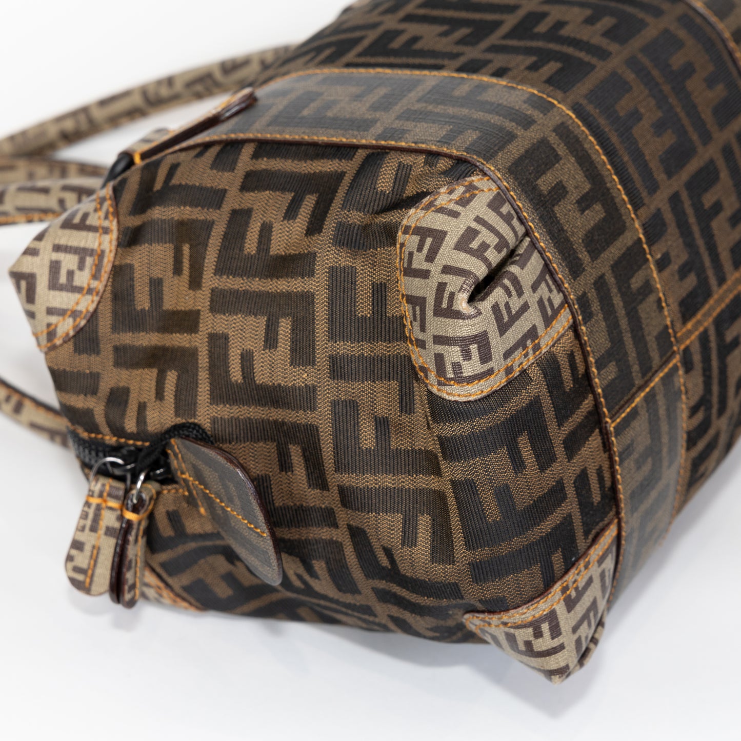 BAULETTO FENDI VINTAGE IN TELA ZUCCA MONOGRAM