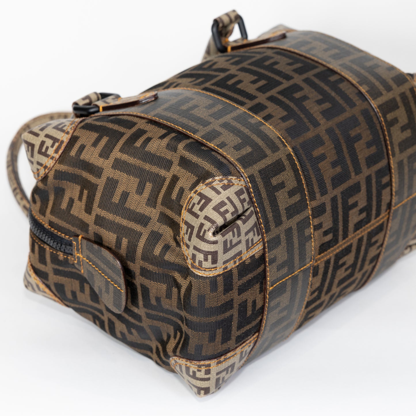 BAULETTO FENDI VINTAGE IN TELA ZUCCA MONOGRAM