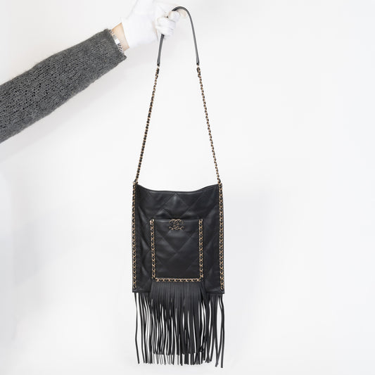 BORSA CHANEL FRINGE HOBO