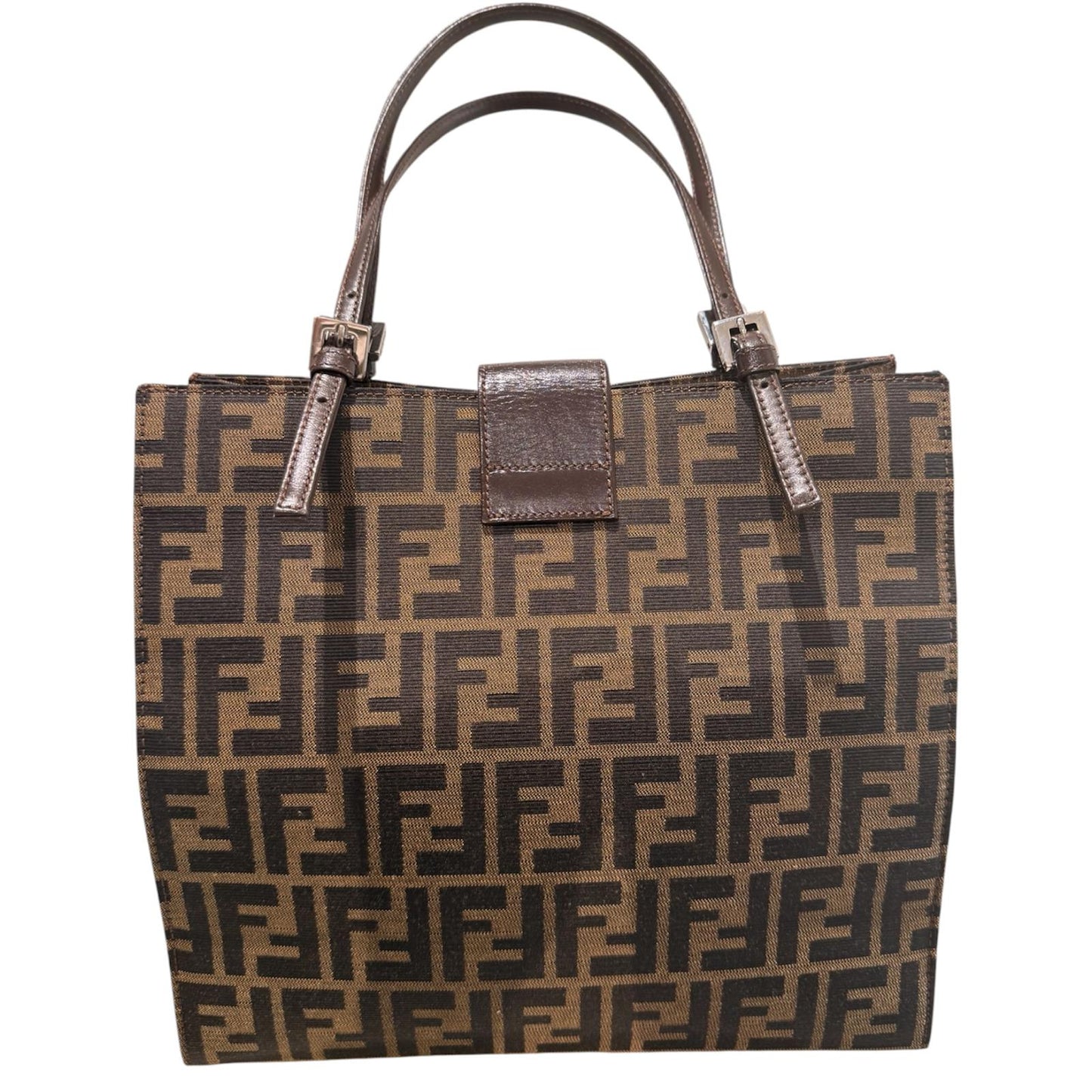 BORSA FENDI MAMMA BAGUETTE TELA ZUCCA