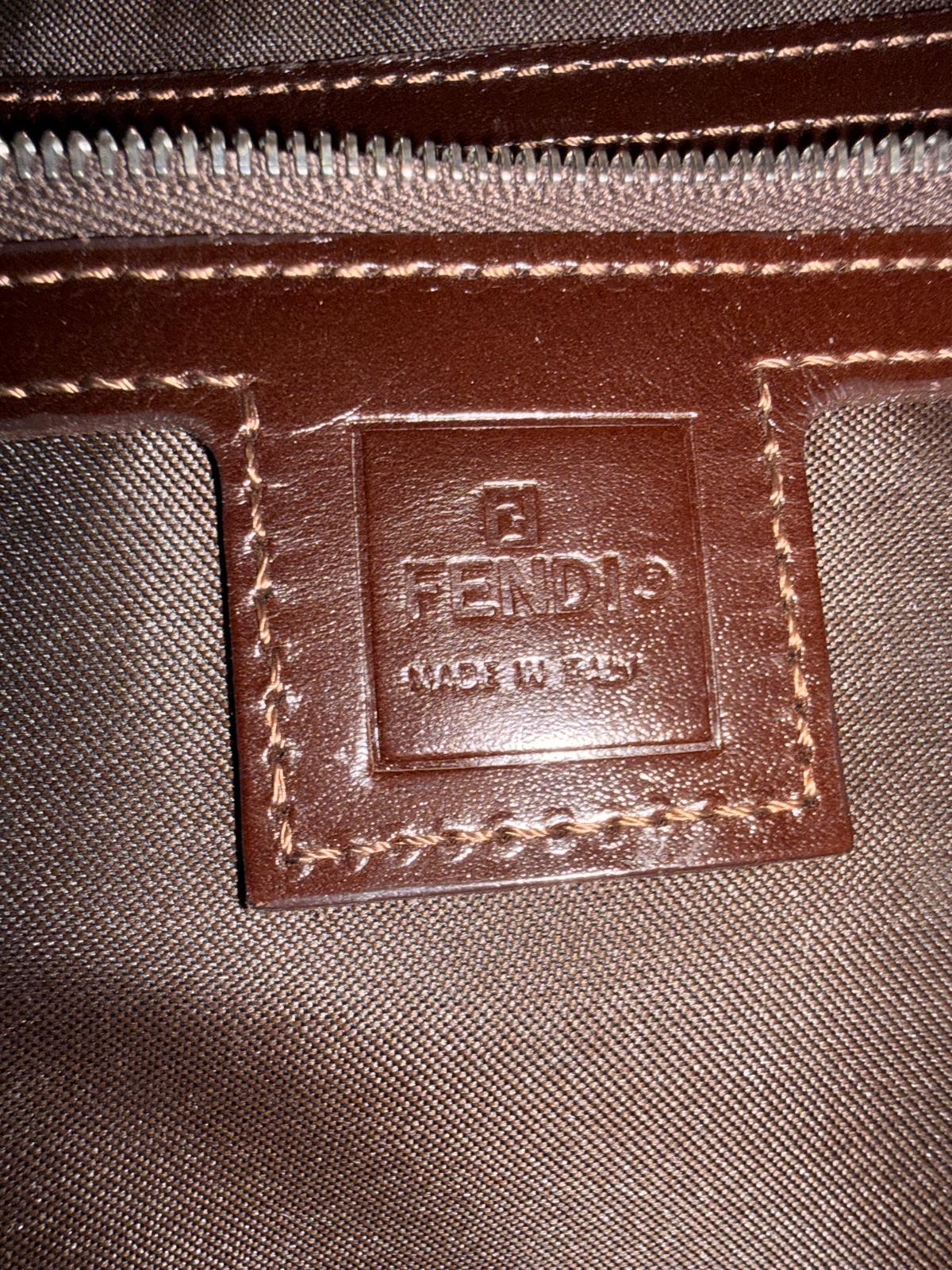 BORSA FENDI MAMMA BAGUETTE TELA ZUCCA