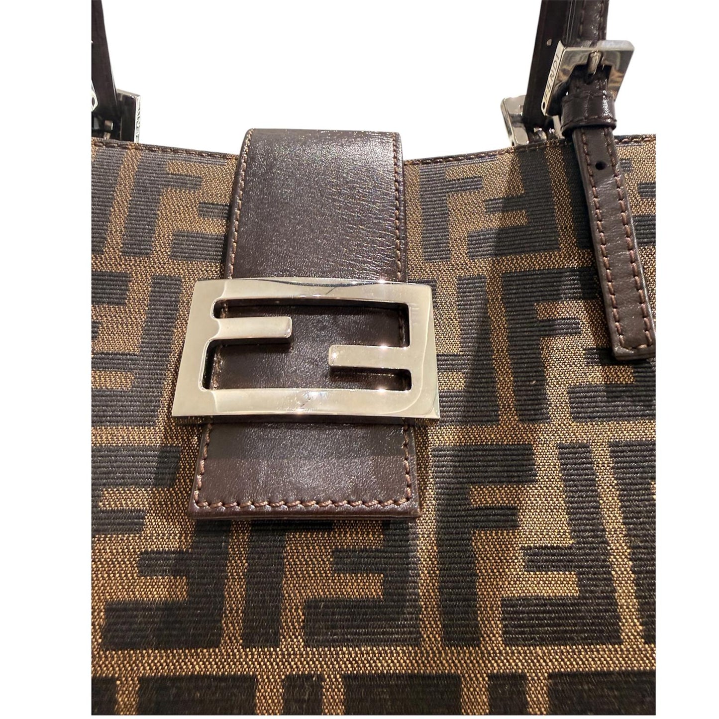 BORSA FENDI MAMMA BAGUETTE TELA ZUCCA