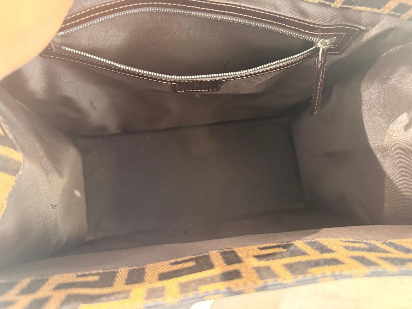 BORSA FENDI MAMMA BAGUETTE TELA ZUCCA
