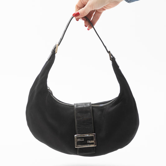 BORSA FENDI CROISSANT IN TELA
