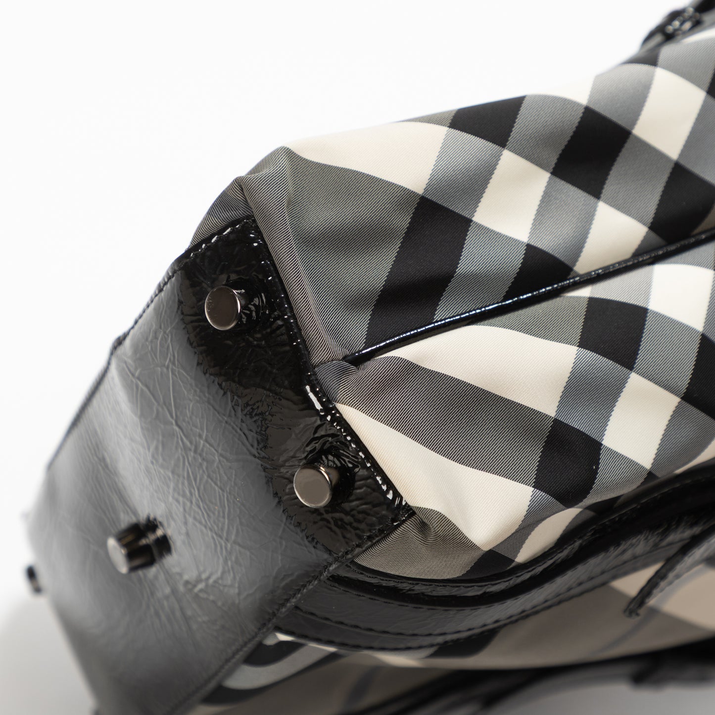 BORSA BURBERRY SMOCKED TELA CECK