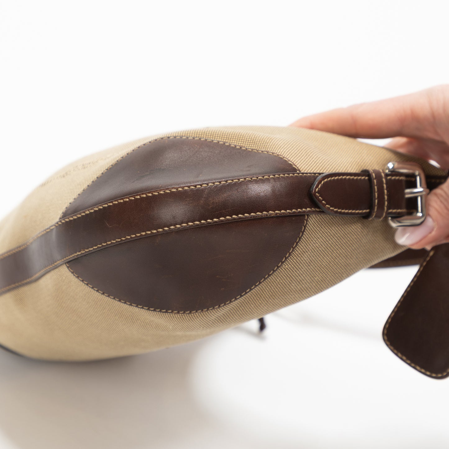 BORSA PRADA A SPALLA IN TESSUTO
