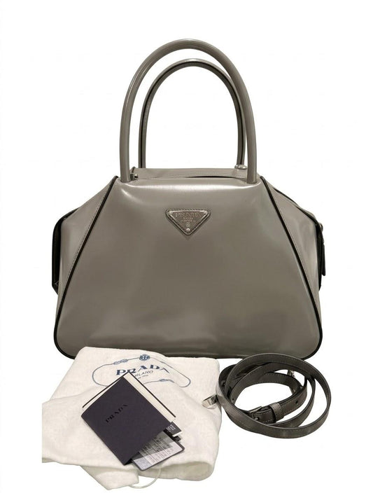 BORSA PRADA "SUPERNOVA" GRIGIO