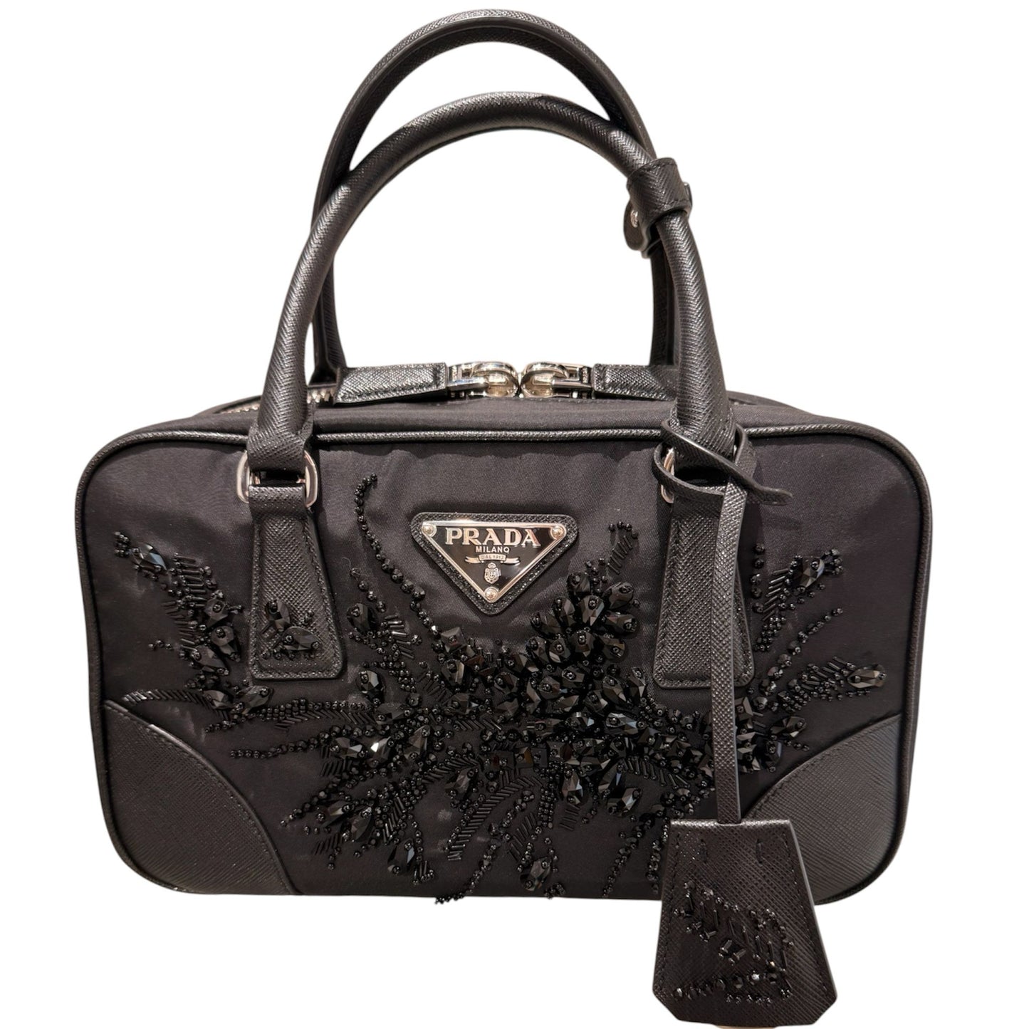 BAULETTO PRADA CRYSTAL CON RICAMO