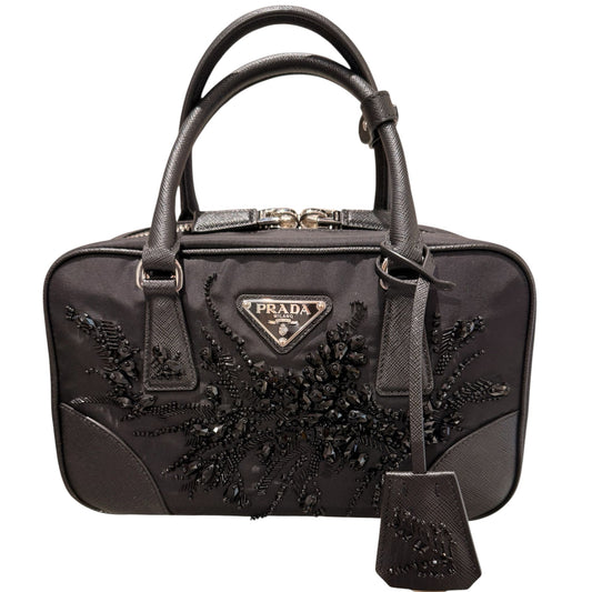 BAULETTO PRADA CRYSTAL CON RICAMO