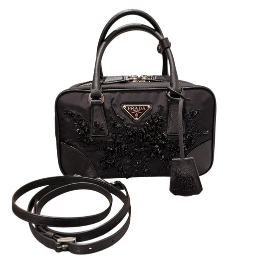 BAULETTO PRADA CRYSTAL CON RICAMO