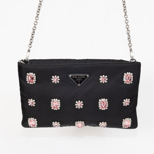 POCHETTE PRADA CRYSTAL  EMBELLISHED
