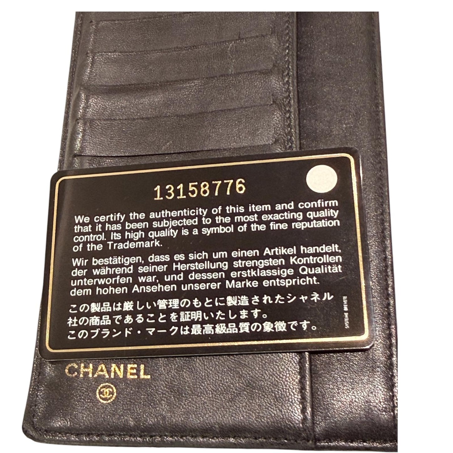 PORTAFOGLIO CHANEL