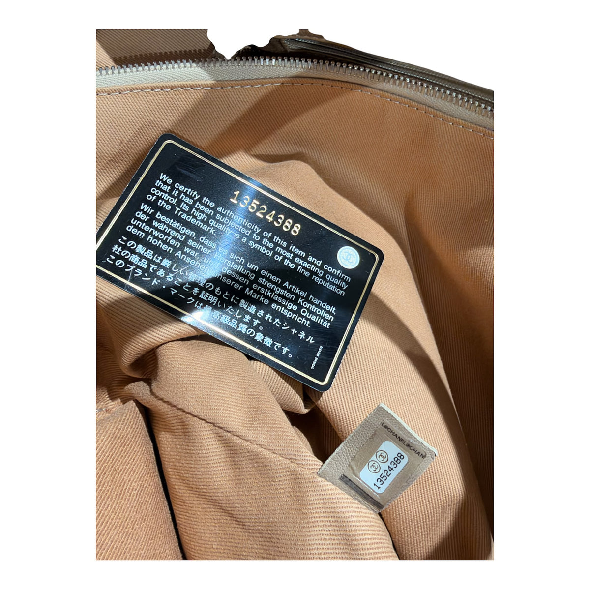 BORSA CHANEL SHOPPER TOTE