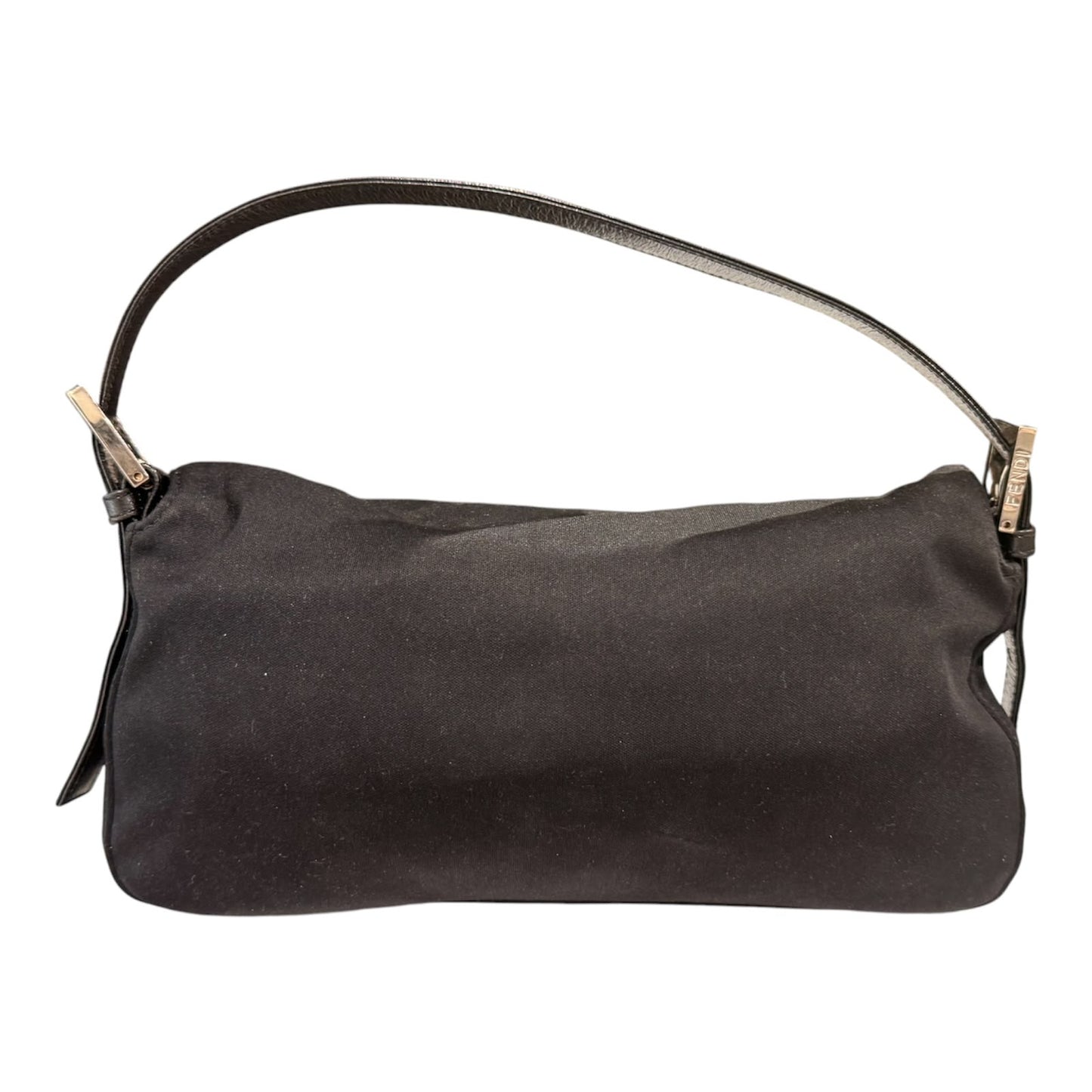 BAGUETTE FENDI IN NEOPRENE NERO