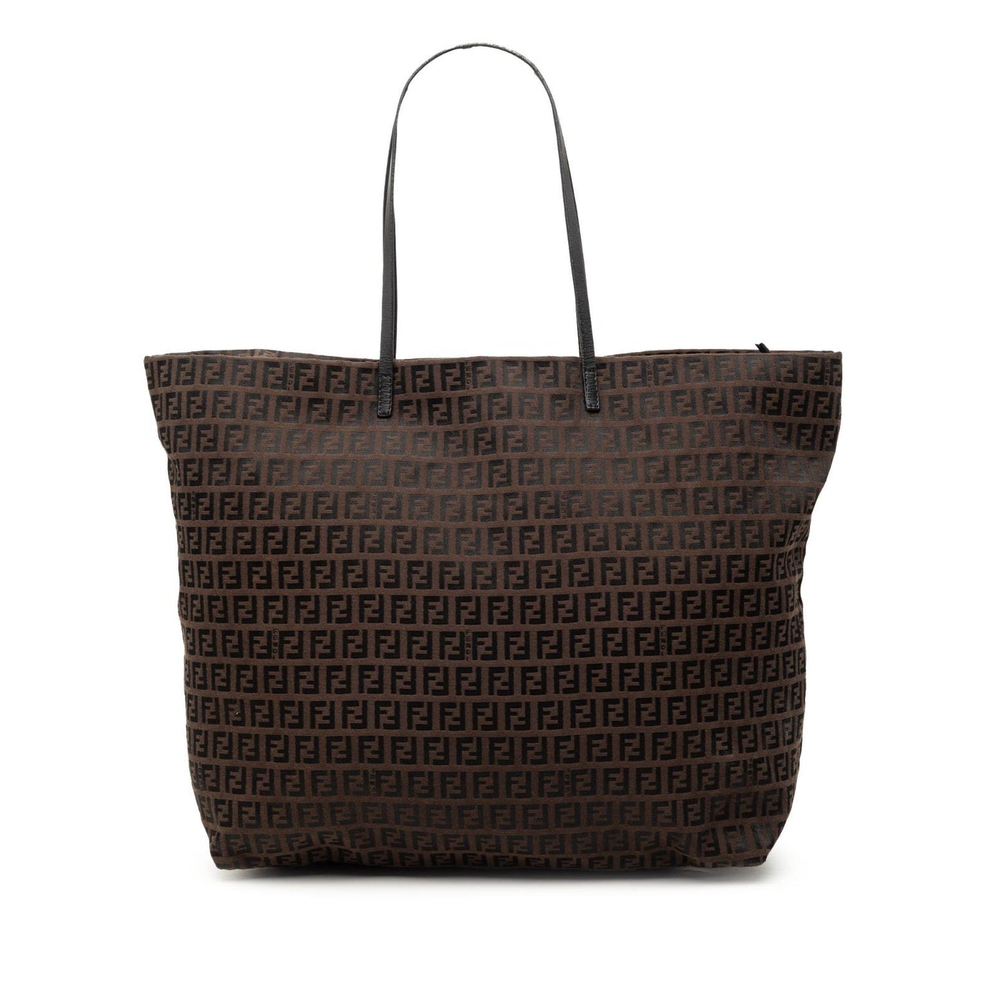 BORSA TOTE FENDI IN TELA ZUCCHINO