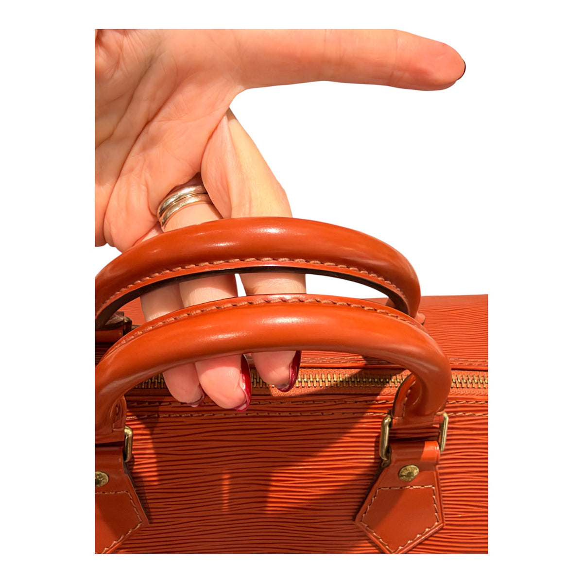 LOUIS VUITTON SPEEDY EPI (TERRACOTTA)