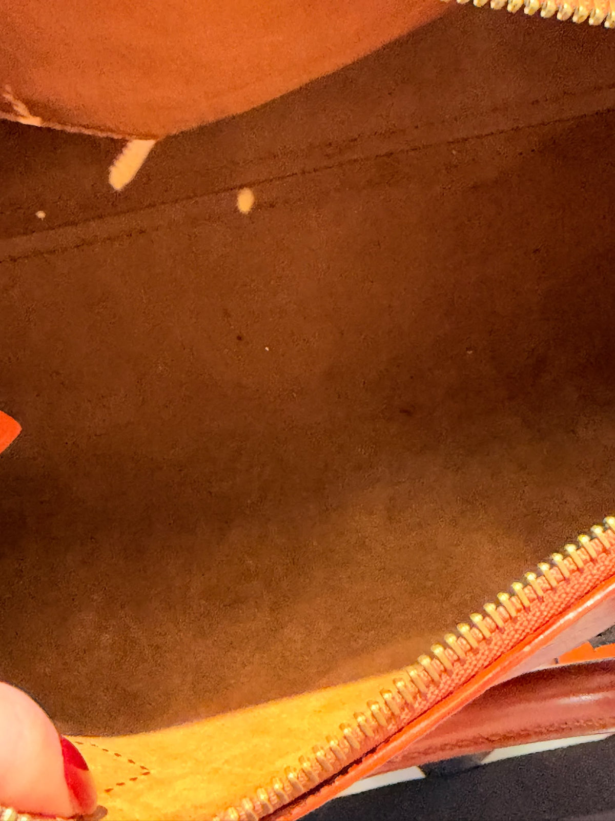 LOUIS VUITTON SPEEDY EPI (TERRACOTTA)