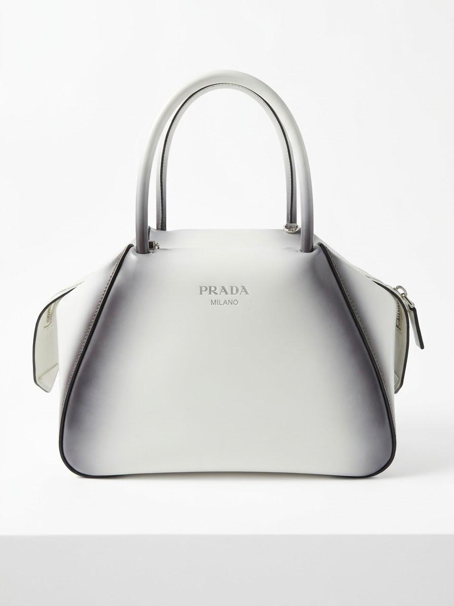 BORSA PRADA "SUPERNOVA" BIANCO SFUMATO