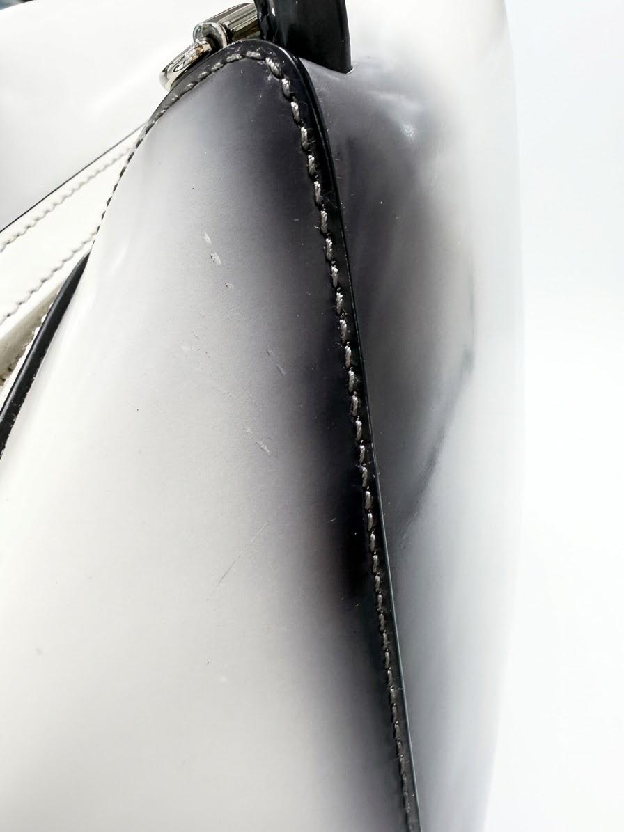 BORSA PRADA "SUPERNOVA" BIANCO SFUMATO