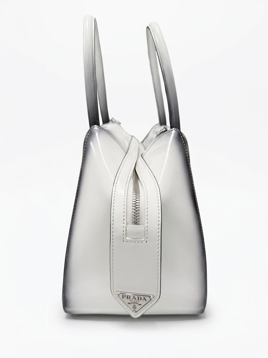 BORSA PRADA "SUPERNOVA" BIANCO SFUMATO