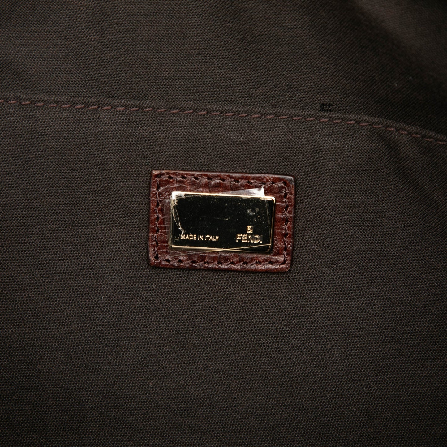 BORSA FENDI ZUCCHINO CANVAS TOTE